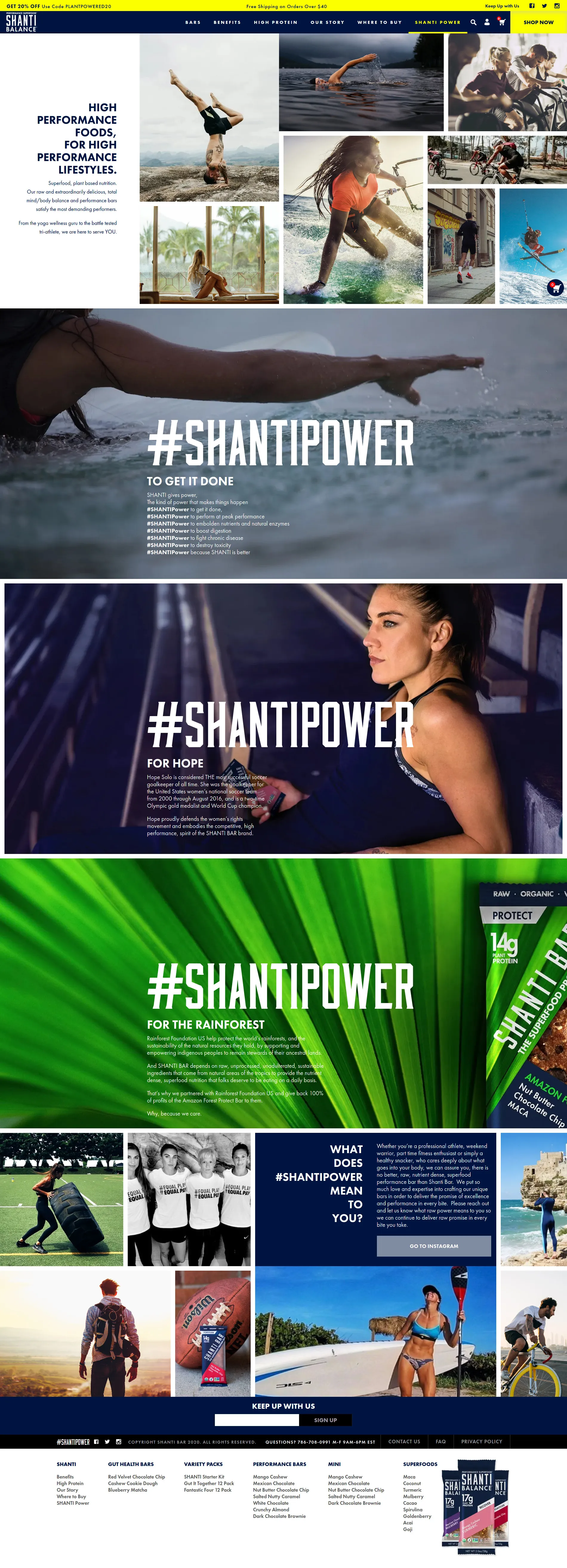 SHANTI Balance project — Lifestyle beyond the product