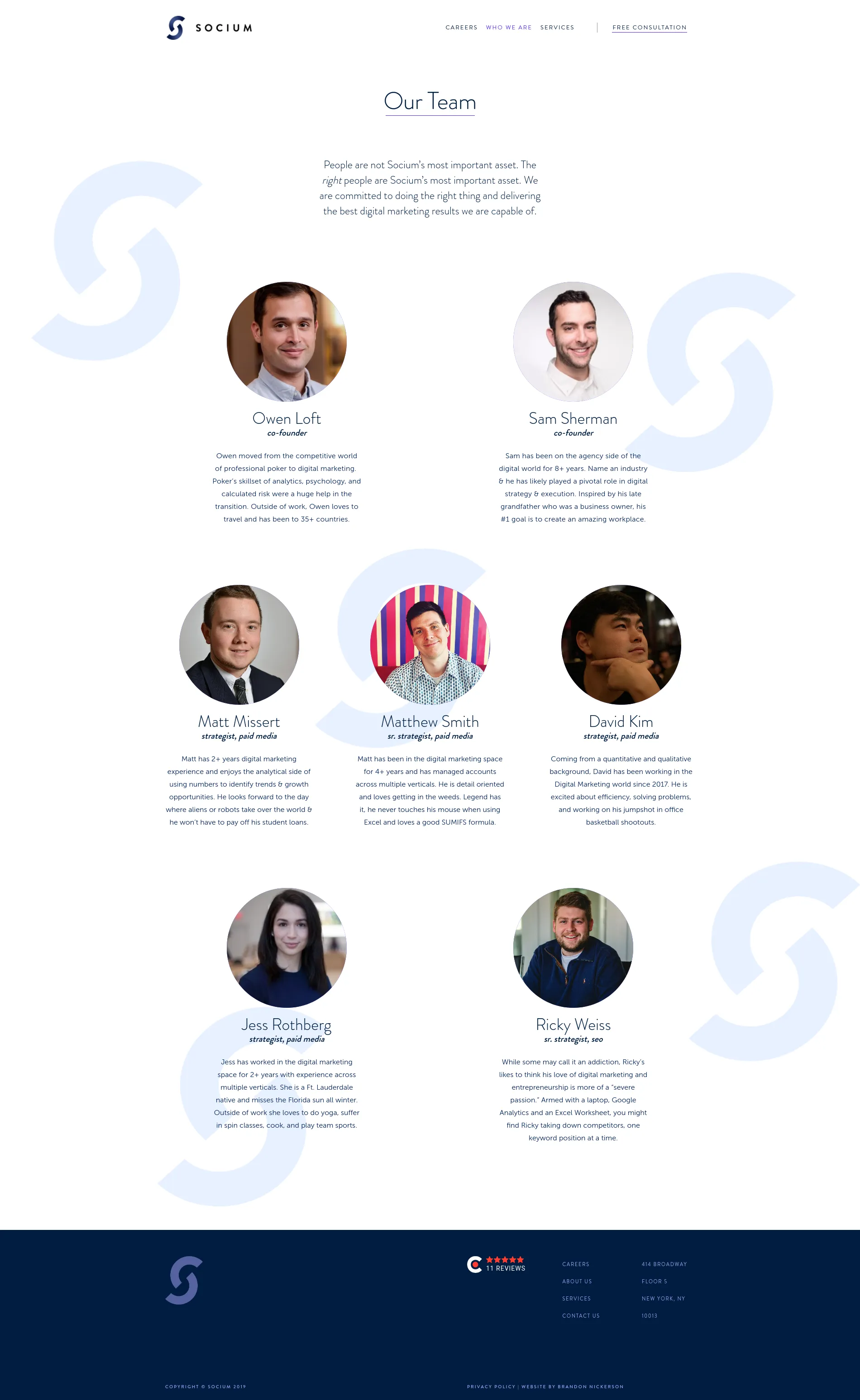 Socium Media project — A human agency presence
