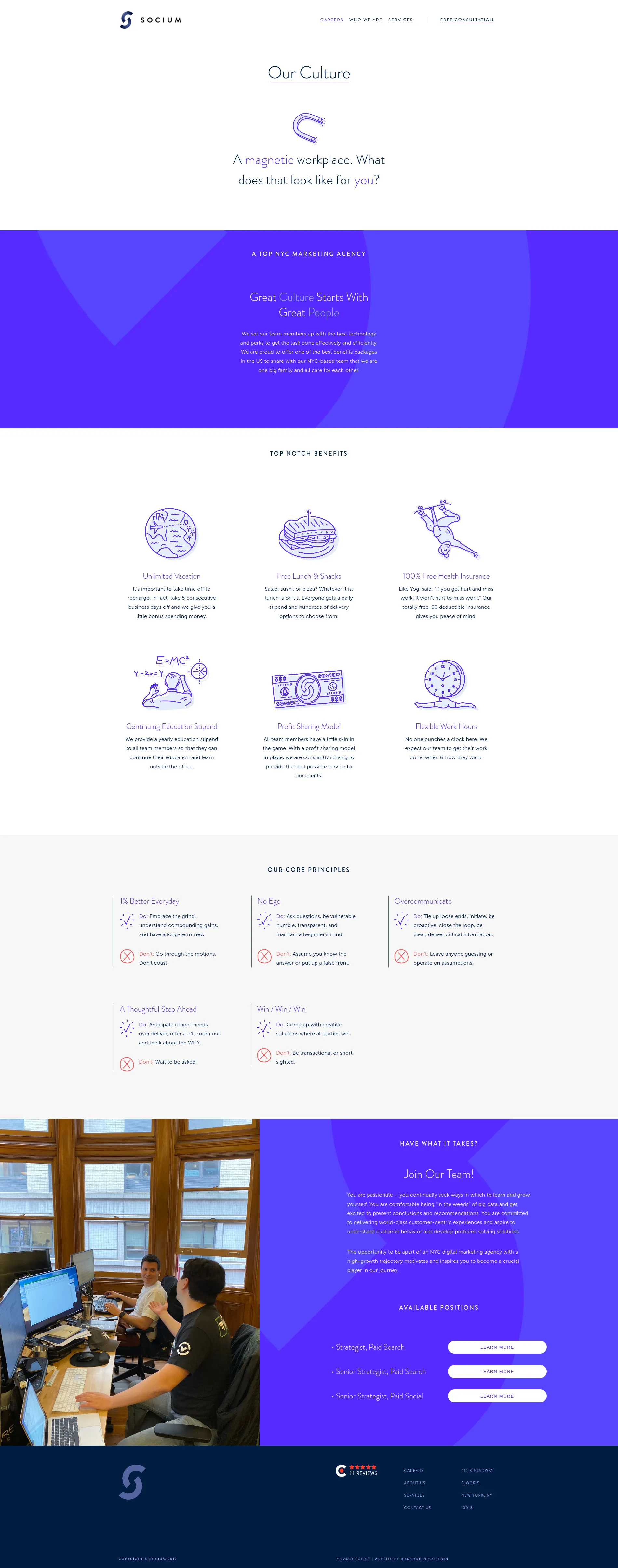 Socium Media project — Culture as part of the brand